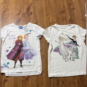 Girls Size 6 Disney Frozen II Tee Shirts
